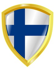 Fototapeta premium emblem of Finland