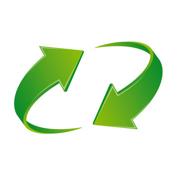 Fleches vert button icone pictogrammes