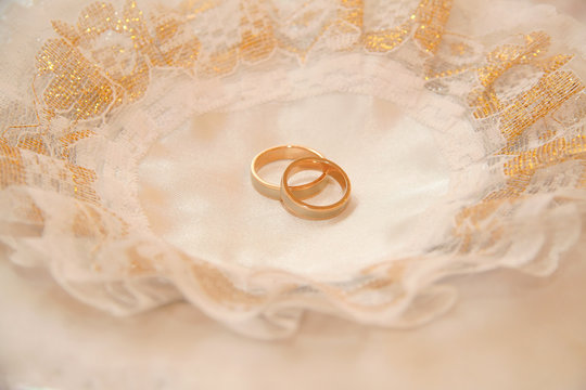 Pair of Gold Wedding Rings