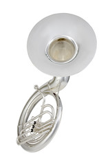 Sousaphone on White
