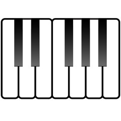 Piano Keys Illustration