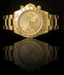 Luxury gold watch - 19214729
