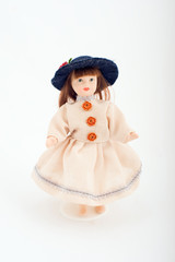 Old porcelain doll