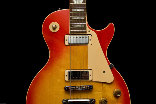 Orange Les Paul