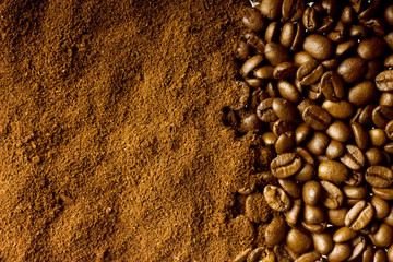 Coffee grains