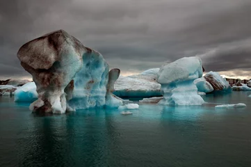 Papier Peint photo autocollant Glaciers île