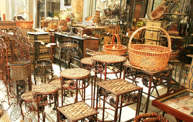 Decorative bamboo furniture
