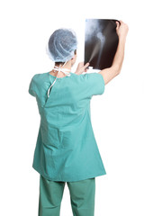 Caucasian mid adult male doctor