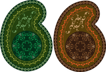 Paisley Design (can be used for Textile, Batik Print)