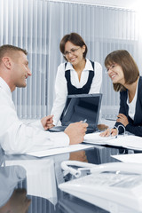 Obraz premium discuss