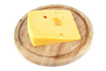 yellow cheese chunk