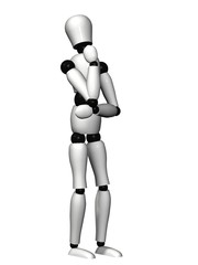 High resolution 3D human thinking