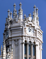 Fototapeta na wymiar Madrid Palacio de Comunicaciones 2009