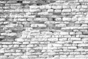 historical white brick wall background