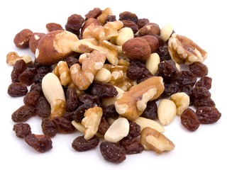 almond nut  pistachios raisin walnut