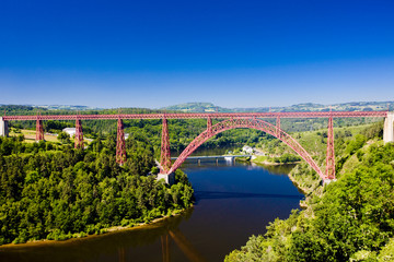 Fototapeta na wymiar Garabit Viaduct, Cantal Département, Auvergne, France