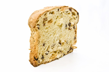 Rebanada de panettone