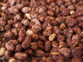 Sweet roasted peanuts for Christmas