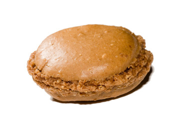 macaron sur fond blanc