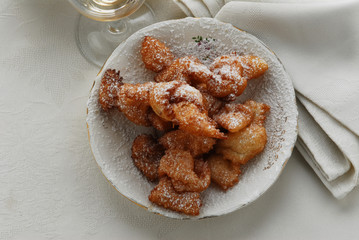 Chiacchiere di carnevale - Dolci Toscana