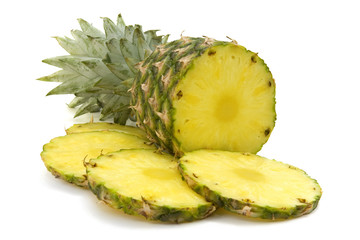 Ananas a fette