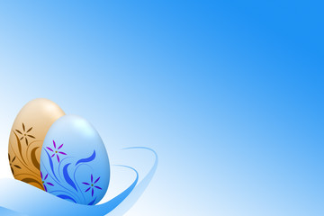 ostereier hintergrund