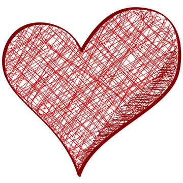 Red Heart Outline Images – Browse 65,623 Stock Photos, Vectors, and Video