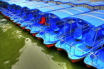 Blue Boats