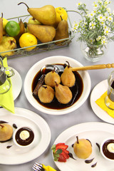Poached Pears