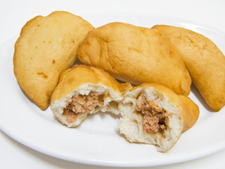 Panzerotti. Italian food.