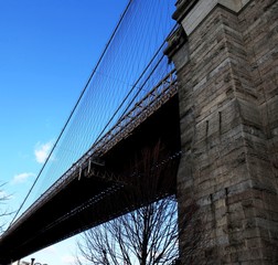 Brooklyn bridge, architecture details