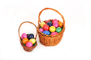 Korb mit Ostereier
