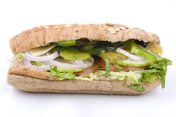 vegetarian sandwich