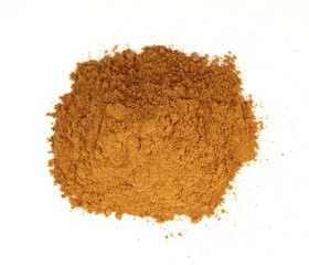 Pile of milled cinnamon