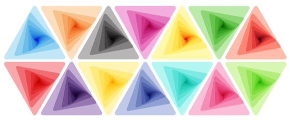 Colorful geometric background