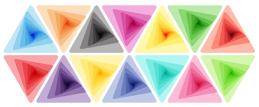 Colorful geometric background
