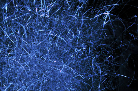 Blue Glowing Texture