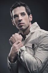 Portrait of an handsome man