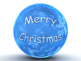 Merry Christmas ball