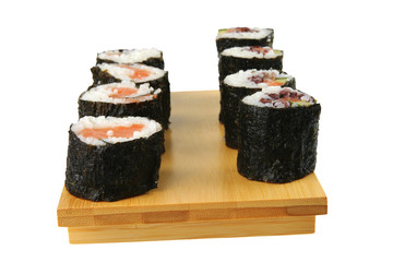 served rolls on white