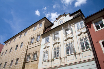 Fototapeta na wymiar Prager Häuser
