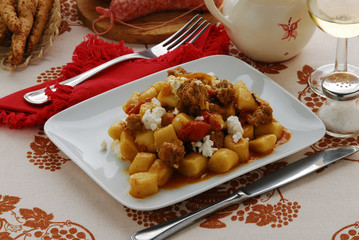 Gnocchetti alla ricotta e salsiccia - Primi cucina italiana