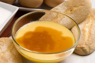 Creme brulee. Crema catalana.