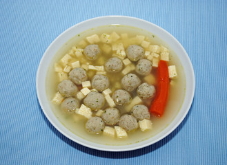 Markklößchensuppe