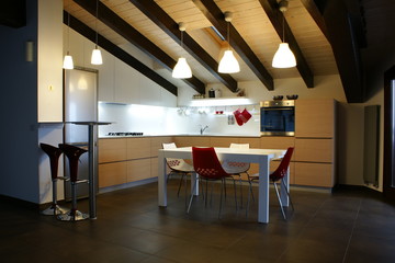Finished roomy Kitchen