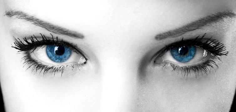 Blue Angel Eyes