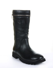 black woman's boot