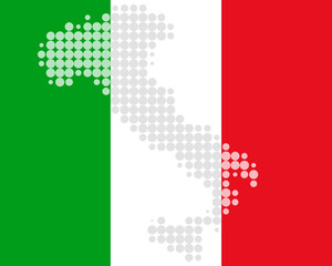 Karte von Italien
