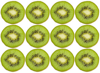 Fototapeta premium Kiwi pattern