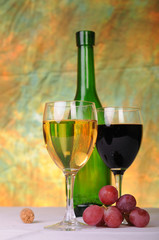 Wine and grapes